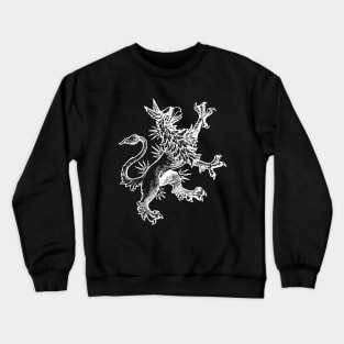 Heraldic Mythical Griffin Crewneck Sweatshirt